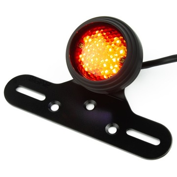 Lampa motocyklowa tylna LED z podświetleniem tablicy E8 mocowanie CN
