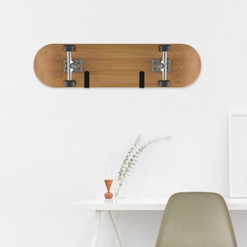 ДЕРЖАТЕЛЬ ДЛЯ ЛЫЖ НАСТЕННАЯ ВЕШАЛКА ДЛЯ ОДЕЖДЫ 2 КОМПЛЕКТА