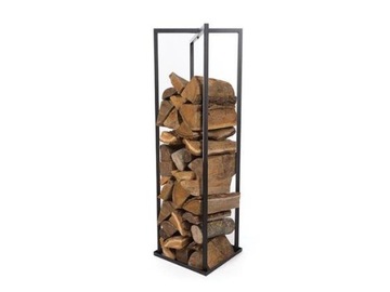 Stojak na drewno opałowe kominkowe kosz 118cm