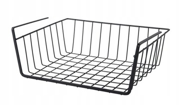 БОЛЬШАЯ КОРЗИНА ПОДВЕСНАЯ ПОД ПОЛКОЙ-ОРГАНИЗАТОРОМ КОРЗИНА