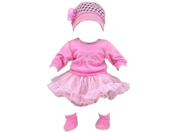 ОДЕЖДА ДЛЯ КУКЛЫ, одежда BOBAS new BORN BABY, 12 размеров