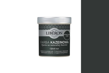 FARBA KAZEINOWA LIBERON ANTRACYTOWA CZERŃ 0,5L