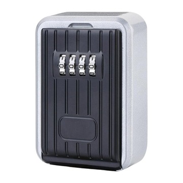4 Digit Wall Mounted Password Box,Key Storage Lock