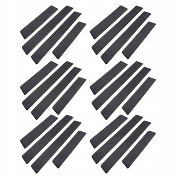 24 шт. Защитная пленка для порога из углеродного волокна