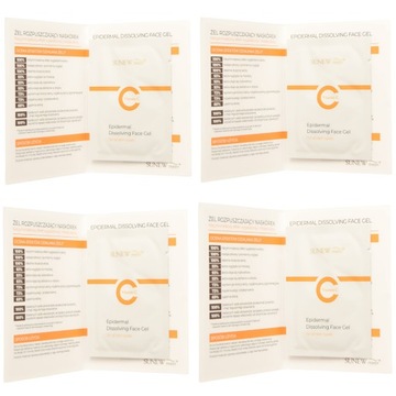Гель SUNEW Vit C, растворяющий эпидермис, 4 x проба 5 г