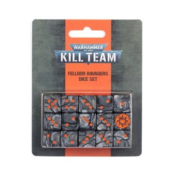 Warhammer 40000 KILL TEAM: FELLGOR RAVAGERS DICE SET Games Workshop