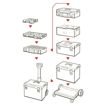 Мобильная платформа Qbrick System ONE Modular Transport Brake