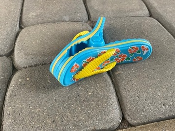 KLIPS DO RĘCZNIKA KĄPIELOWEGO NA PLAŻĘ KLAMERKA DUŻY OLDMAN KLAPEK BUT BLUE
