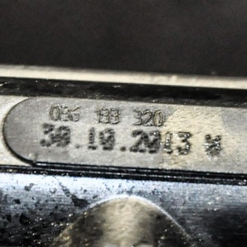 036133320 LIŠTA VSTŘIKOVAČE VW POLO 6R 6C 1.4 63KW