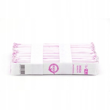 25X ПИЛОЧКА ДЛЯ НОГТЕЙ BASIC 180/240 ДВУХСТОРОННЯЯ ПИЛКА NAIL4U