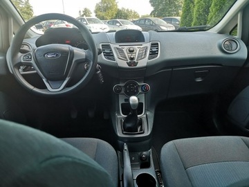 Ford Fiesta VII Hatchback 5d 1.25 Duratec 60KM 2011 Ford Fiesta 1.25 60KM Klimatyzacja Isofix Podgrz., zdjęcie 8