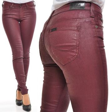 LEE spodnie REGULAR skinny SCARLETT _ W26 L33