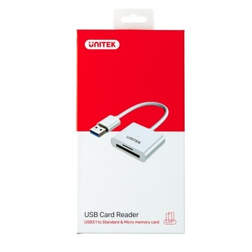 Устройство чтения карт памяти Unitek Y-9321 USB 3.0 SD/microSD