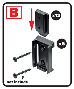 Набор нестандартных разъемов системы Qbrick 1