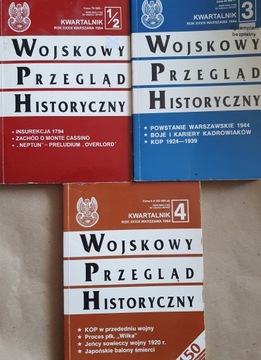 Wojskowy przegląd historyczny /kompletny rocznik