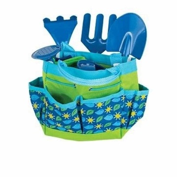 Детский набор инструментов, 6 шт., маленькая сумка-садовник.