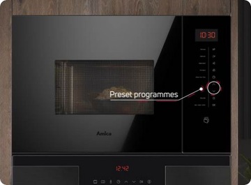 Amima AMMB25E4SGB 900W 25L Гриль Микроволновая печь