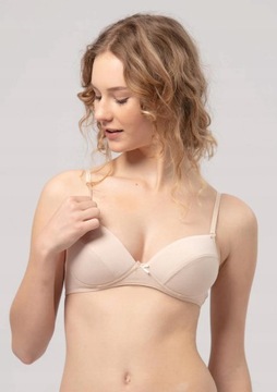 Бюстгальтер для подростков без косточек TBC 024 70 AA БЕЖЕВЫЙ