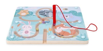 ЛЕСНОЙ МАГНИТНЫЙ ЛАБИРИНТ ИГРА ДЛЯ ДЕТЕЙ ADAMTOYS
