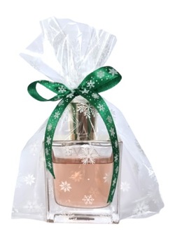 Torebki foliowe woreczki celofan na słodycze ŚWIĄTECZNE GWIAZDKI 15x20 50 s