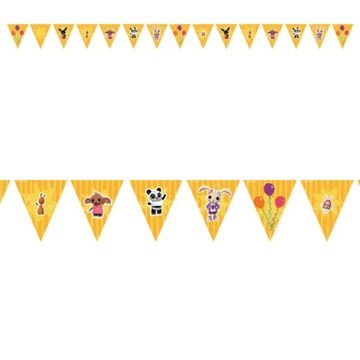 Banner Bing Flagi 330 cm Bajka Party