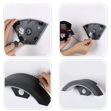 Светодиодный настенный светильник Наружное освещение, уличные настенные светильники для дома