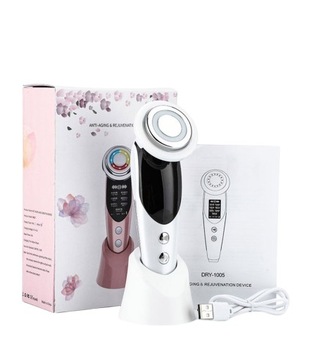 БЕЗИНГОЛЬНАЯ МЕЗОТЕРАПИЯ EMS МАССАЖЕР ДЛЯ ЛИЦА ЛИФТФИНГ ПОДАРОЧНЫЙ МАССАЖ