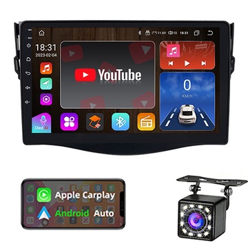 RADIO GPS ANDROID TOYOTA RAV4 III 06-12 SIM 8/128G