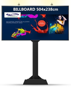 Billboard 504x238cm Wysoka Jakość Druku
