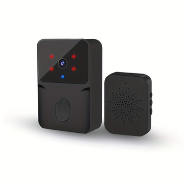 1pc Tuya 2.4Ghz Wifi Video Doorbell With Camera, Smart Home Security