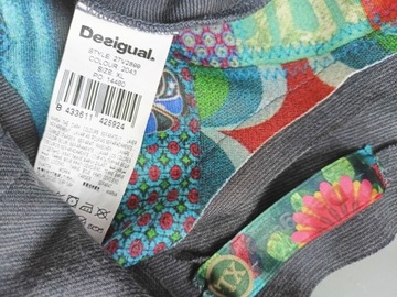 DESIGUAL kobieca kolorowa sukienka 42