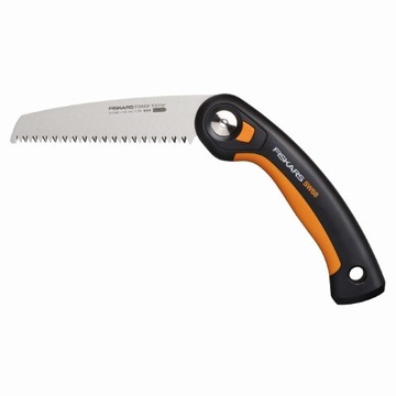 FISKARS PLUS SW68 Складная ручная пила для обрезки ветвей с фиксатором полотна