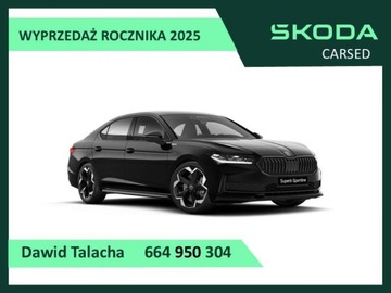 Skoda Superb IV Liftback 2.0 TDI 193KM 2025 Skoda Superb Superb Sportline 2,0 TDI 142 kW 7-biegowa DSG 4x4 2.0 Diesel