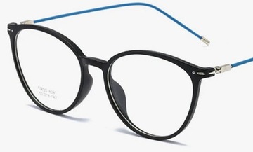 OKULARY MINUSY KOCIE KUJONKI OCZY KOREKCYJNE -1.5