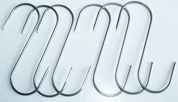 Крючки для курения 6 шт, крючок для курения из нержавеющей стали 4мм.