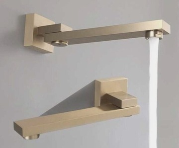 Золотой душевой набор скрытого монтажа - GOLDEN MAT 30