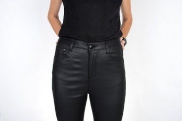 БРЮКИ ЖЕНСКИЕ МАТОВЫЕ ВОЩЕНЫЕ, МОДЕЛИРУЮЩИЕ, размер 38