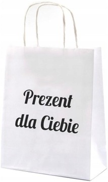 Torebka na prezent - ozdobna PREZENT DLA CIEBIE