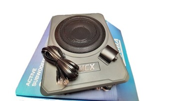 Subwoofer aktywny pod siedzenie Q200BA KICX 600W mocy, skrzynia basowa