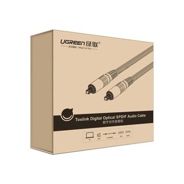 UGREEN KABEL PRZEWÓD OPTYCZNY TOSLINK / SPDIF 1.5M