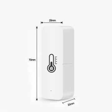 DETEKTOR TEMPERATURY I WILGOTNOŚCI Tuya WiFi