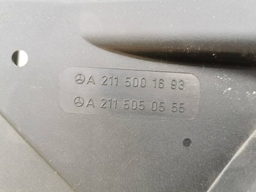 MERCEDES TŘÍDA E W211 3.0 CDI VENTILÁTOR CHLADIČŮ A2115001693