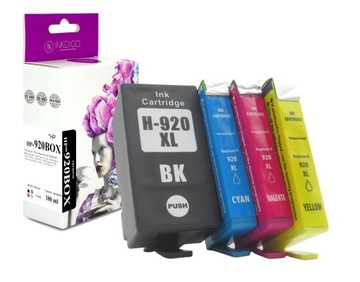 4x Tusz 920 XL do HP OfficeJet 6000 6500 7000 7500