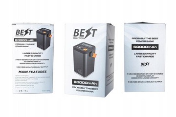 Power Bank 60000 ПОРТАТИВНАЯ АККУМУЛЯТОРНАЯ 45ВТ, НОУТБУК
