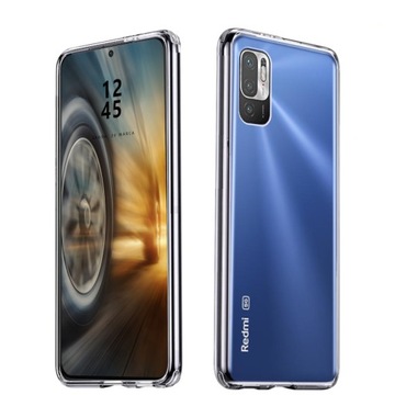 ETUI GEL CLEAR CASE DO REDMI NOTE 10 5G + SZKŁO
