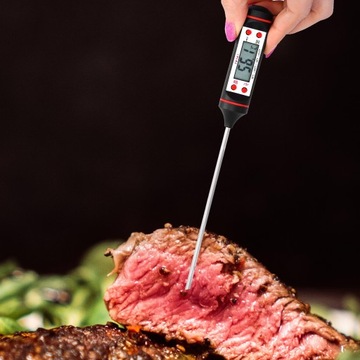 Цифровой кухонный термометр для выпечки мяса, вина, ЖК-щуп