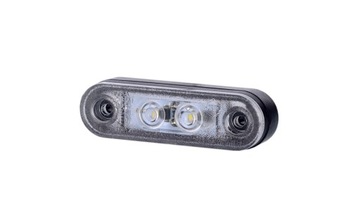 Lampa LED pozycyjna biała z podkładkami (LD956)