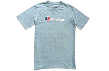 BERGHAUS KOSZULKA T-SHIRT organic cotton DUŻE LOGO M