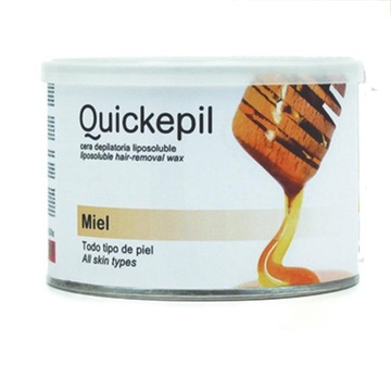 Wosk do depilacji miodowy w puszce 400 ml QUICKEPIL