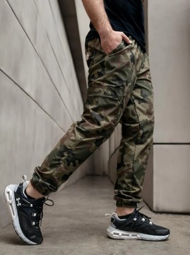 БРЮКИ-КАРГО JOGGER Jigga Wear Cargo Ripstop CAMO CAMO L